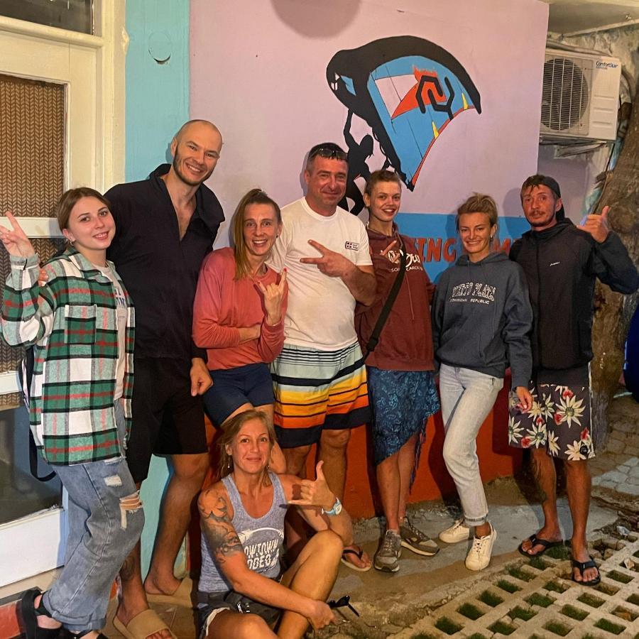 Wing Camp Hostel Cabarete Ngoại thất bức ảnh